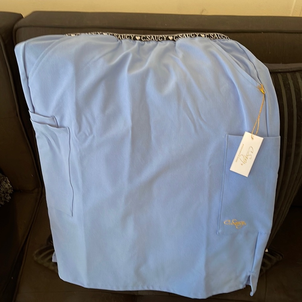 C.saucy scrubs skirt